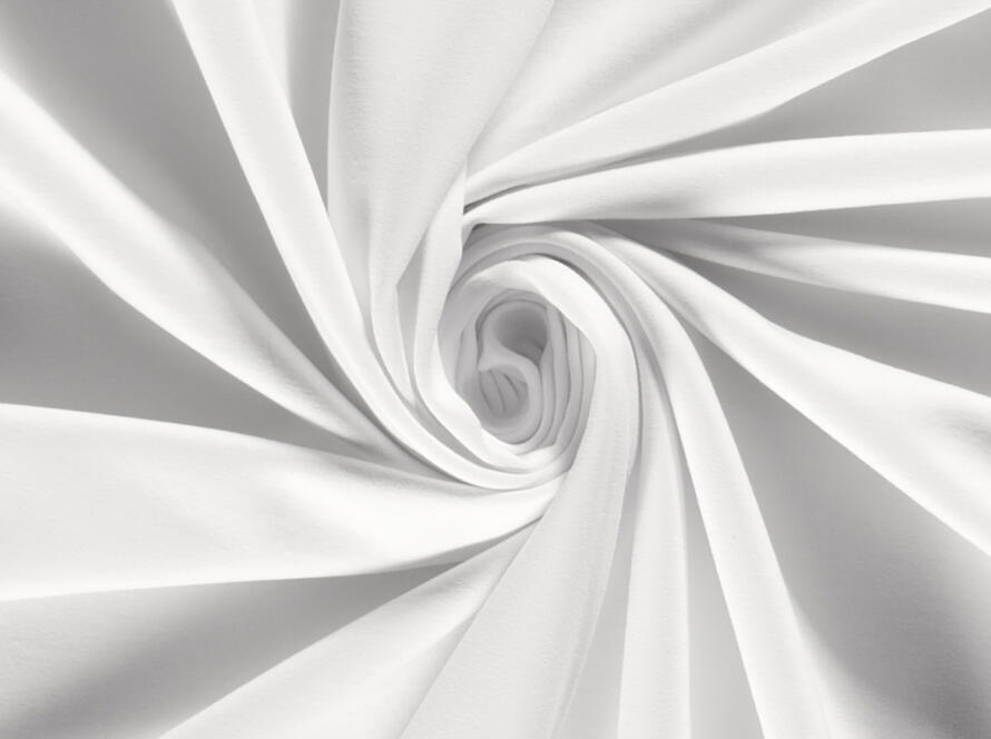 French Terry optisches weiss