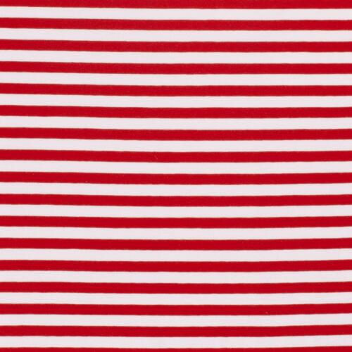 Jersey Streifen rot