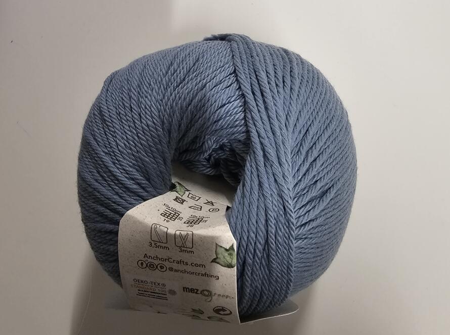 Anchor Organic Cotton ozean blue