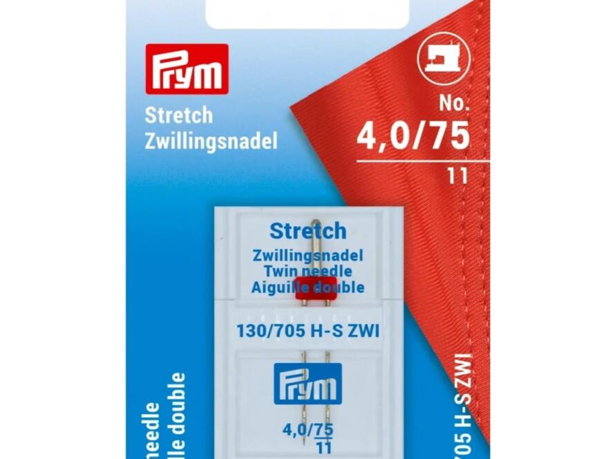 PRYM Zwillings-Nähmaschinennadel
