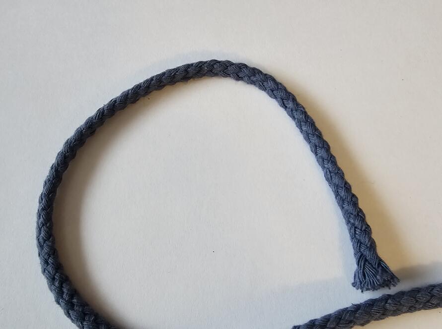 Rundkordel 6mm jeansblau