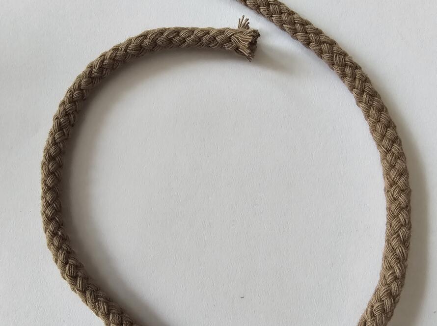 Rundkordel 6mm haselnuss