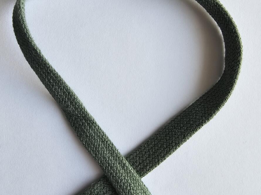 Flachkordel 11mm olive