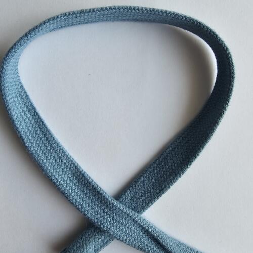 Flachkordel 17mm helles jeansblau
