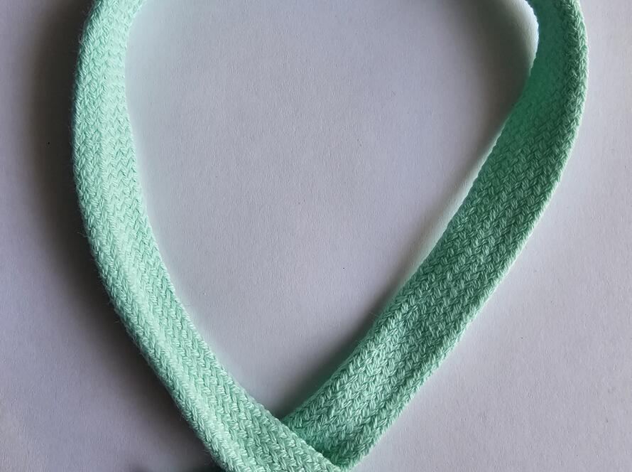 Flachkordel 17mm mintgrün