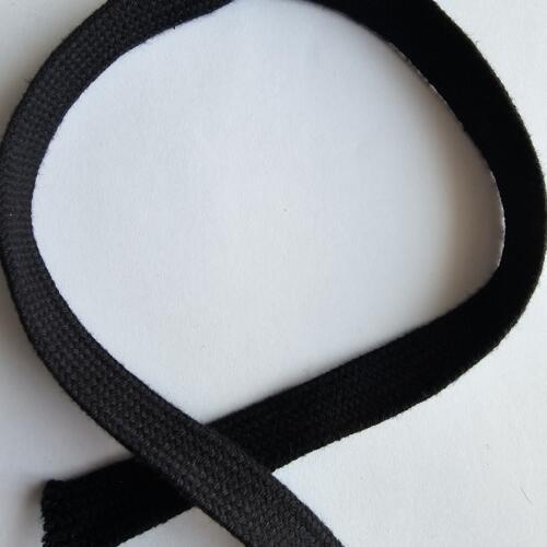 Flachkordel 17mm schwarz