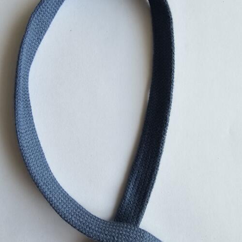 Flachkordel 17mm jeansblau