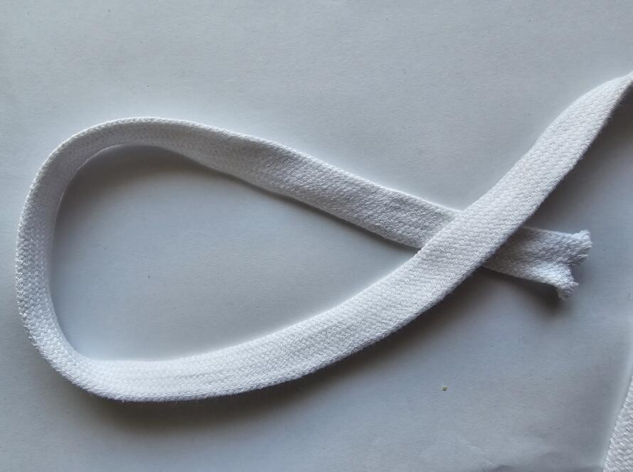 Flachkordel 17mm weiss