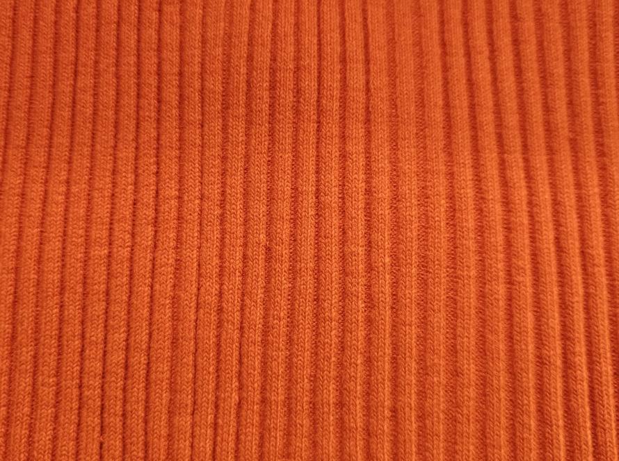 Bündchen Heavy RIB orange