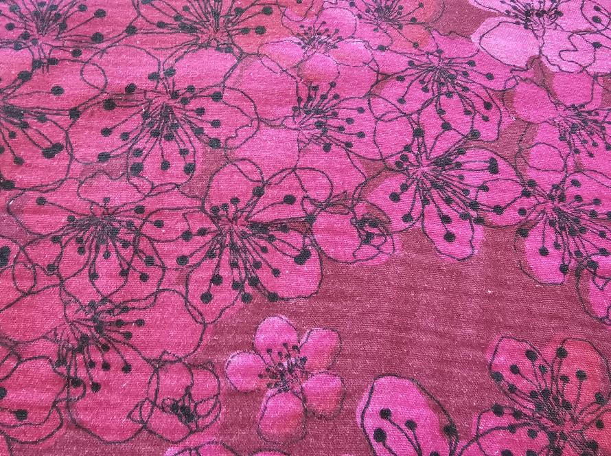 Blütenwiese magenta