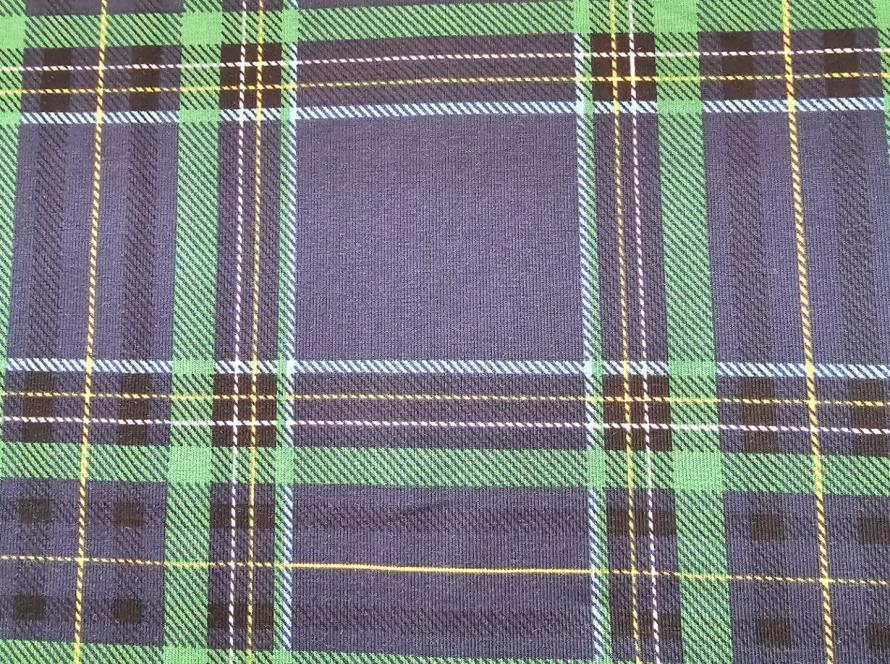 Schottenkaro blau