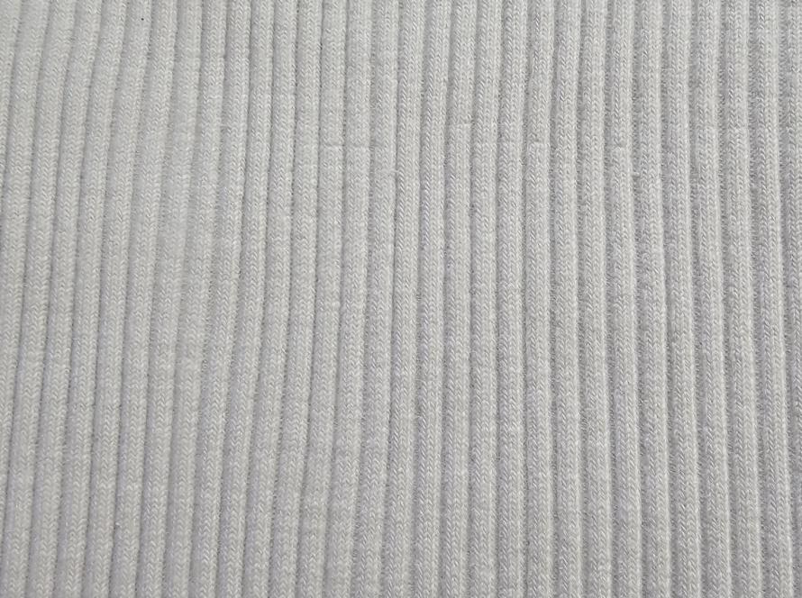 Bündchen Heavy RIB weiss