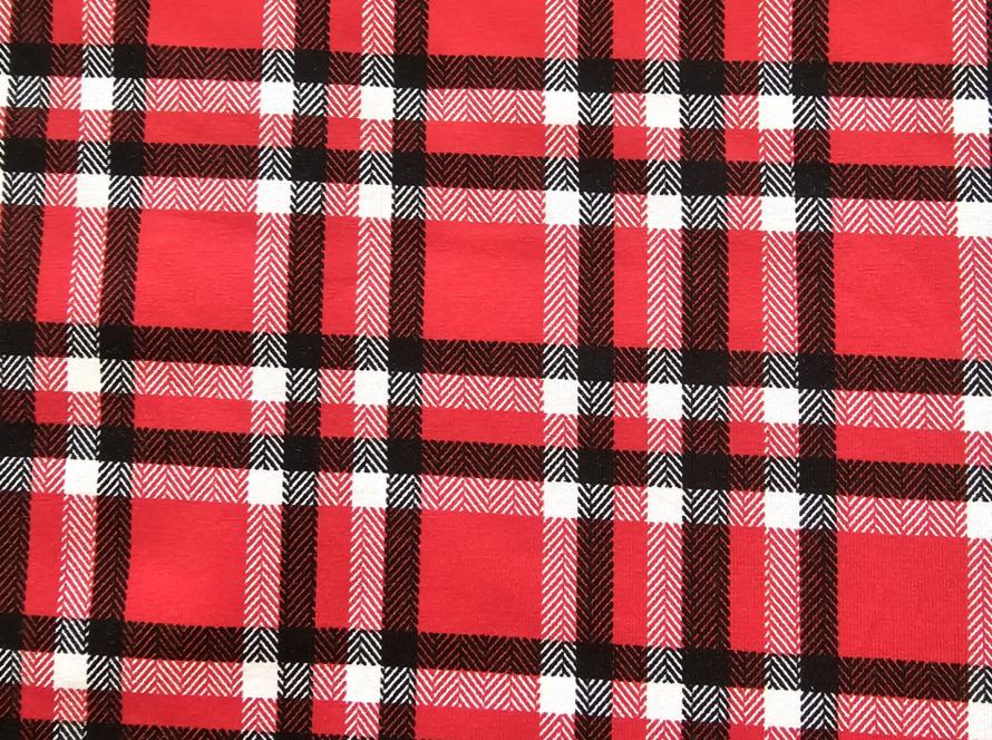 Schottenkaro rot