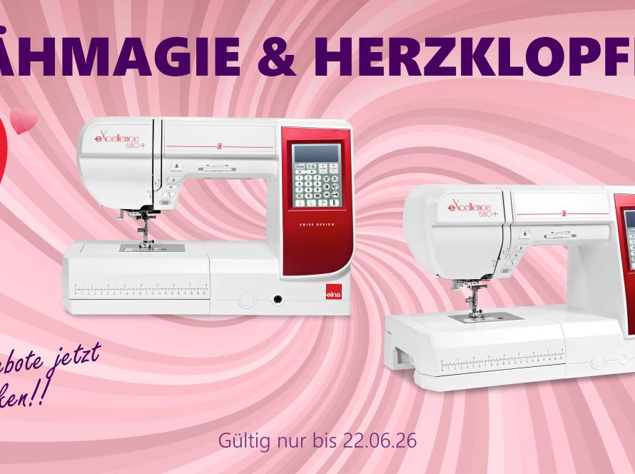 Nähmagie & Herzklopfen Nähmaschinen