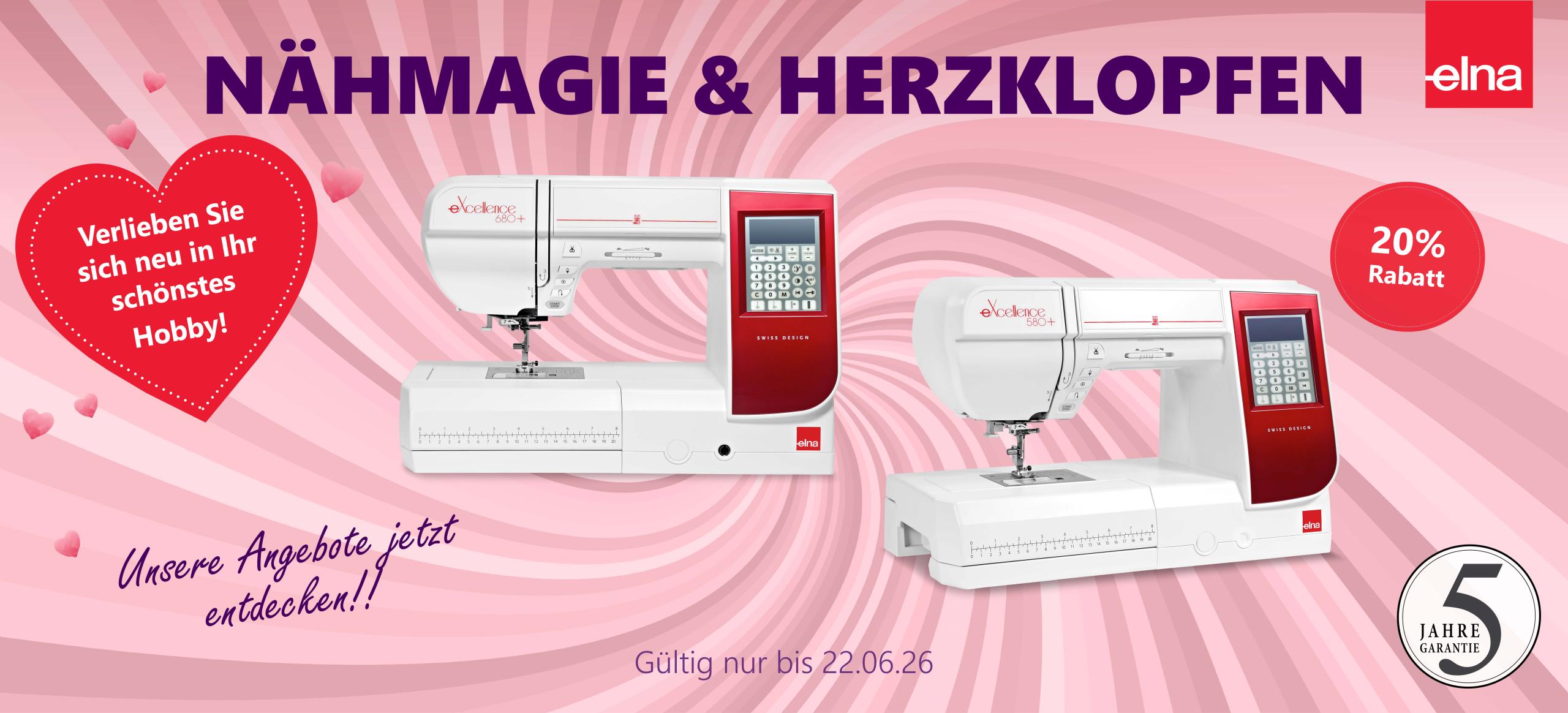 Nähmagie & Herzklopfen Nähmaschinen