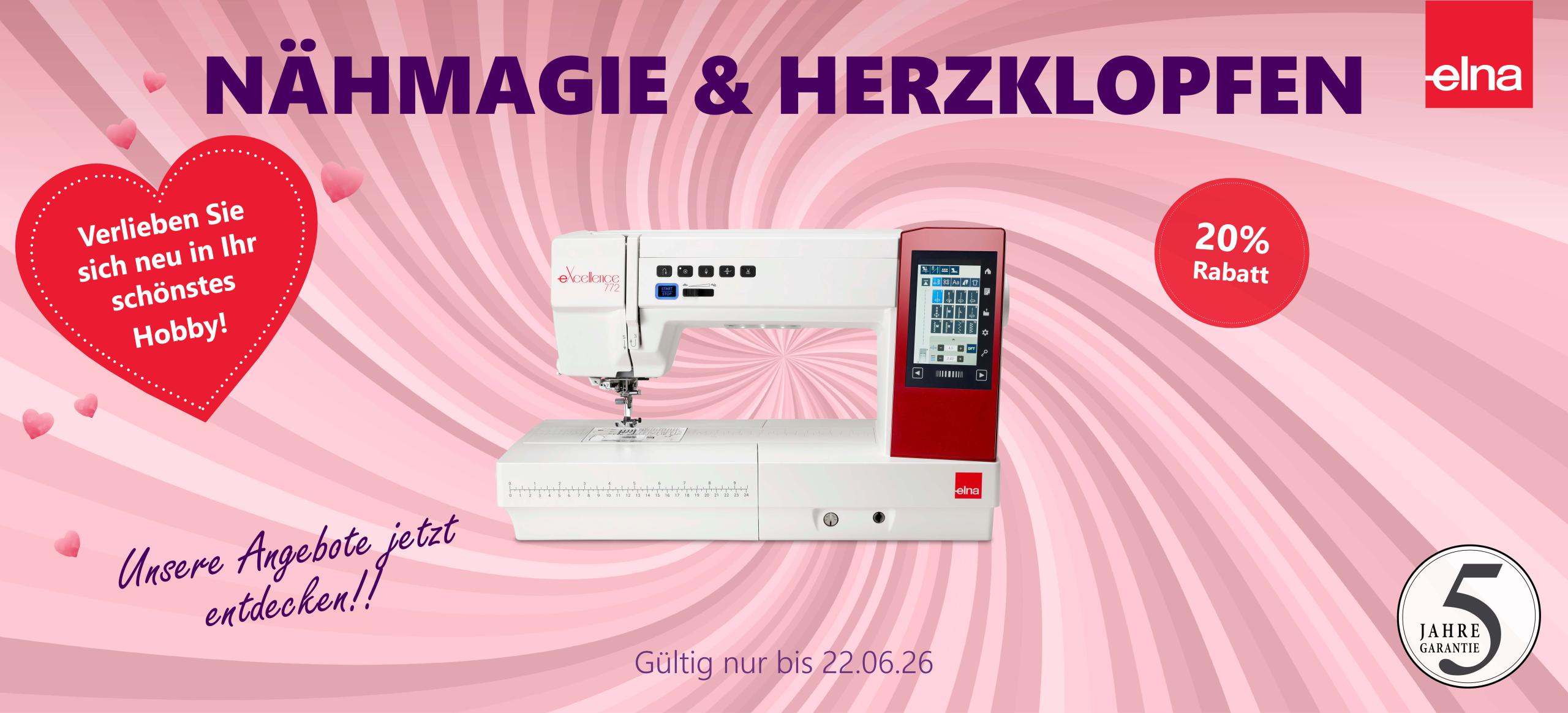 Nähmagie & Herzklopfen Nähmaschine