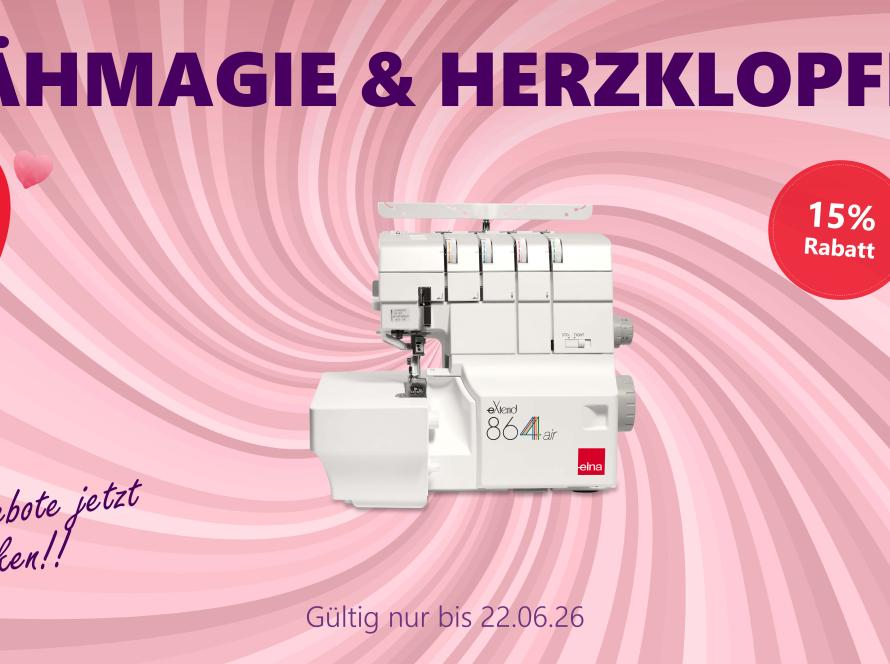 Nähmagie & Herzklopfen Overlock