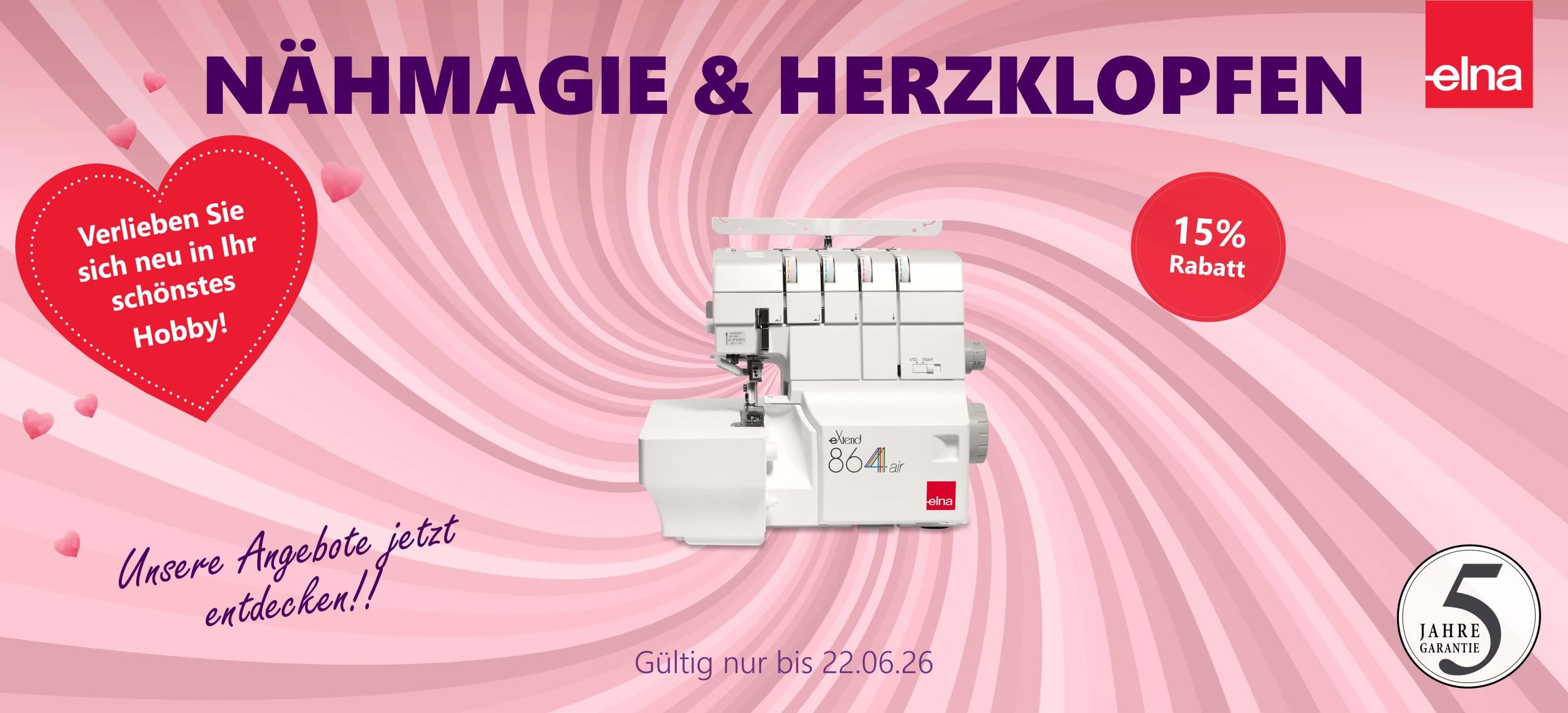 Nähmagie & Herzklopfen Overlock